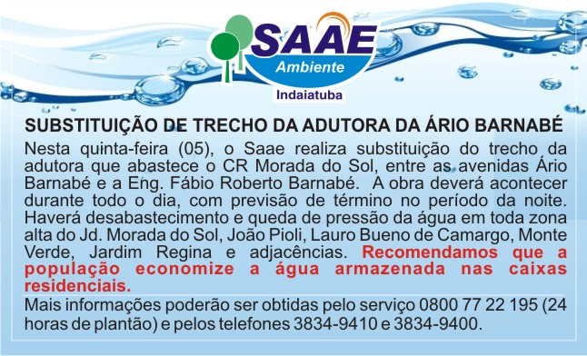 Aviso SAAE_padrao_CR Morada site