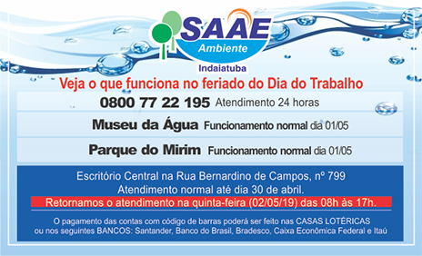 aviso dia do trabalho site